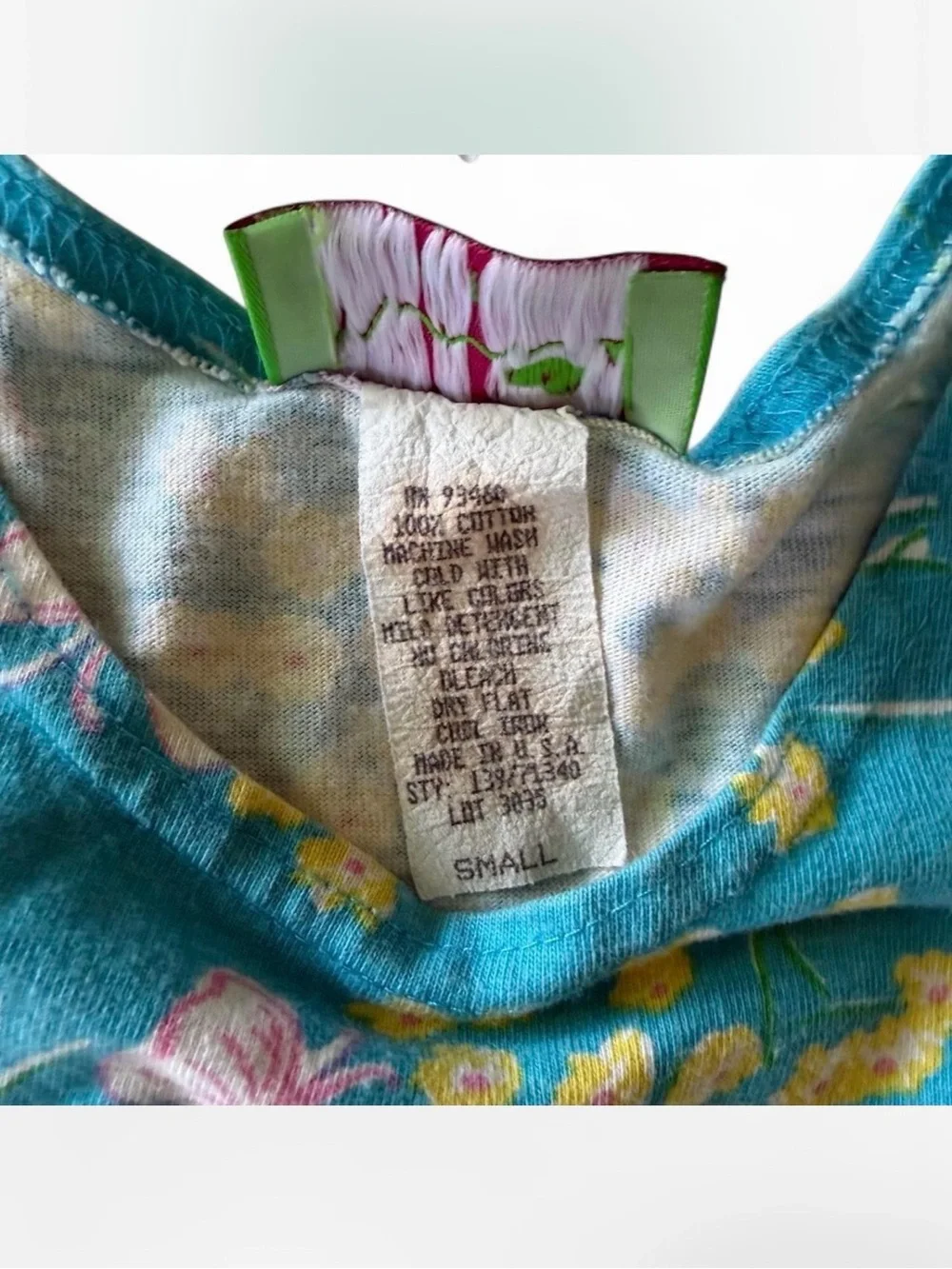 Rare Vintage Lilly Pulitzer Minnie Girls 100% Cotton Dress (Small/4-5)